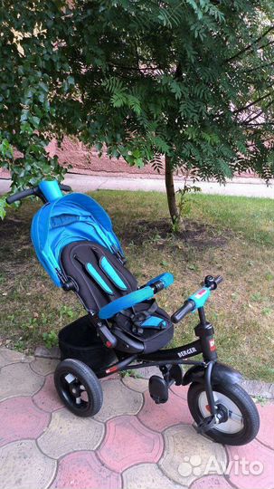 Велосипед коляска с ручкой