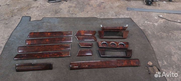 Декоративные накладки салона Ауди А6/100 С4