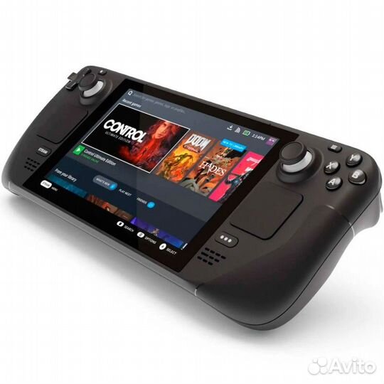 Игровая консоль Valve Steam Deck 64Gb black