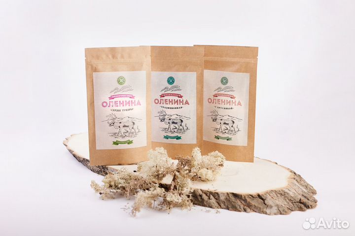 Сыровяленая оленина 