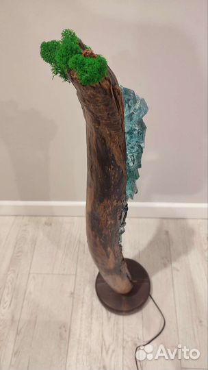 Ночник из дерева