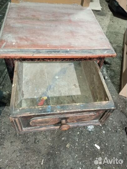 Старинное трюмо- комод