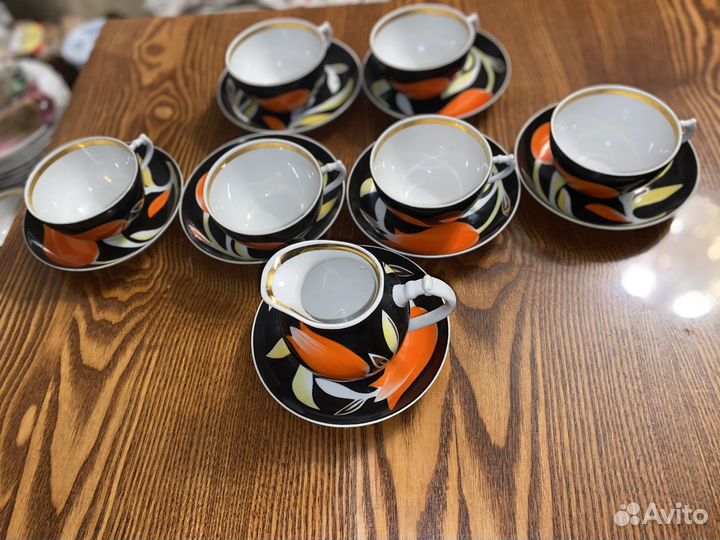 Сервиз дулево тюльпан