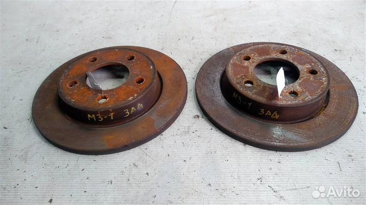 Диск тормозной задний пара Mazda 3 BK 02-09г