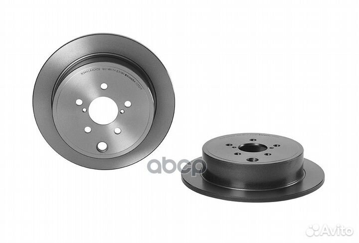 Диск торм. зад.274x10 5 отв. 08.C252.11 Brembo