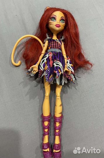 Куклы монстр Хай.Кошки чарлидеры,Тора цирк