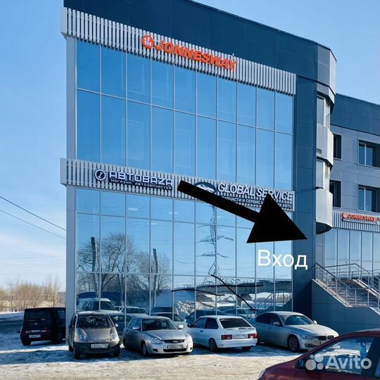 Защита переднего бампера балка Нива