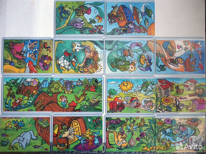 Пазлы из киндер сюрприз