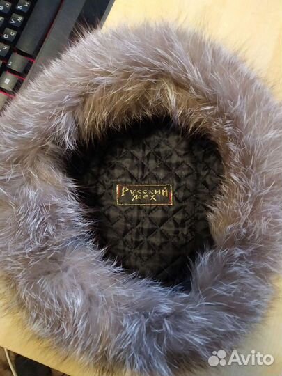 Женская меховая шапка 