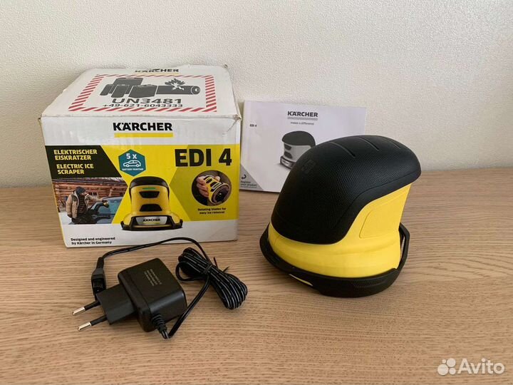 Электрический скребок для льда Karcher EDI 4 новый