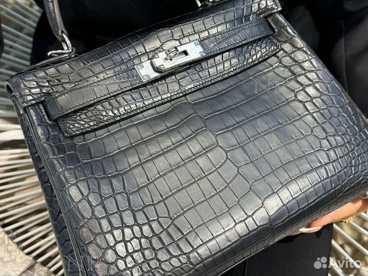 Сумка Hermes Kelly 28 matt croco