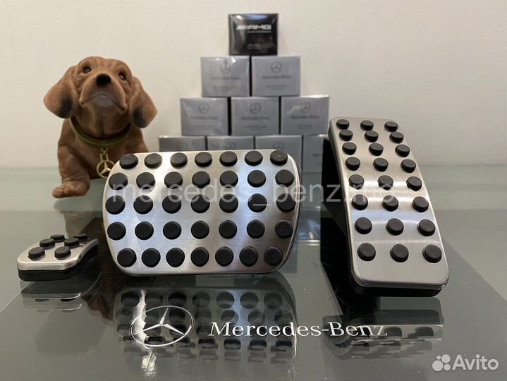Накладки на педали AMG Mercedes Benz