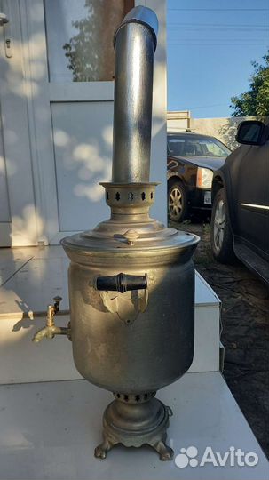 Самовар на дровах СССР