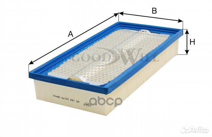 Фильтр воздушный MB W129 SL280/SL320 93/ssangy