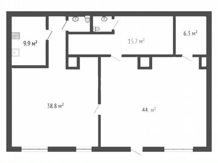 Свободного назначения, 117.9 м²