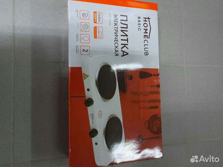 Плитка электрическая Новая