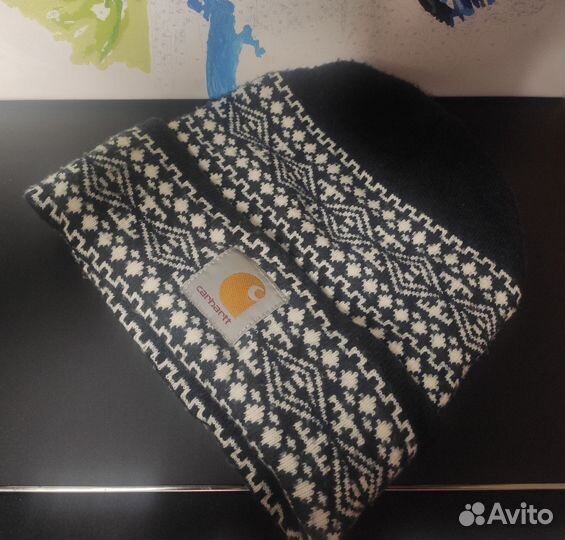 Шапка Carhartt Welton Watch hat (Теплая)