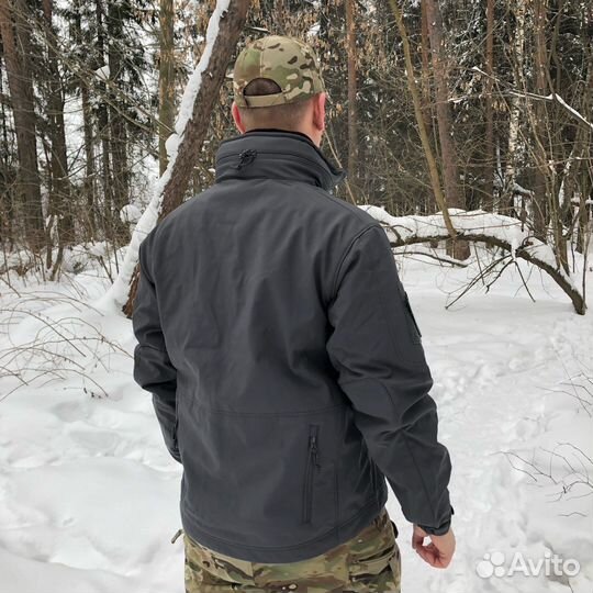 Куртка gunfighter от Helikon-tex Shadow Grey М