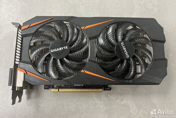 GTX 1060-6gb Gigabyte с дефектом