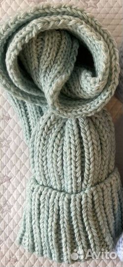 Зимняя шапка и снуд