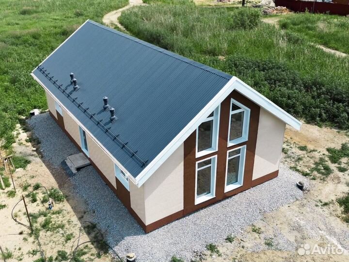 Дом из газобетона/газоблока под ключ