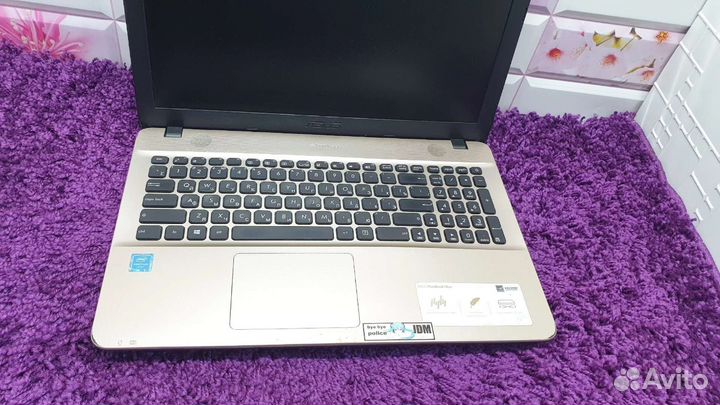 Ноутбук asus ssd 250гб озу 4 гб