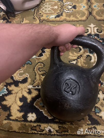 Гиря 24 кг СССР