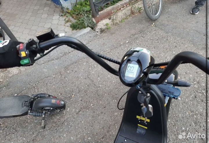 Электроскутер citycoco kugoo c3 pro