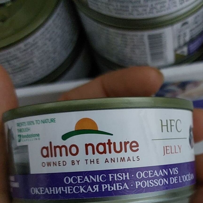 Almo nature консервы океаническая рыба