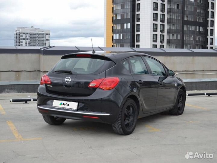 Opel Astra 1.6 AT, 2012, 185 100 км