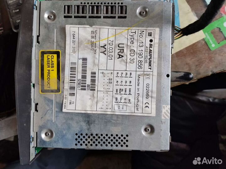 Магнитола Opel Astra H