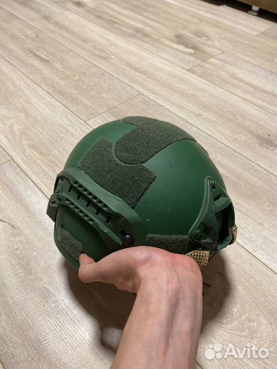 Новый Шлем mich 2000 с наушниками полный комплект