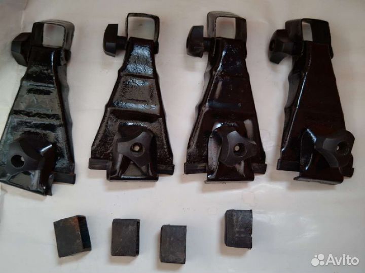 Крепления для багажника на рейлинги ваз газ