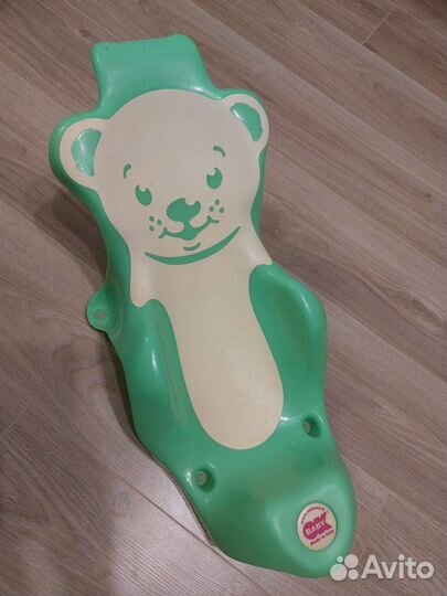 Горка для купания прорезиненная