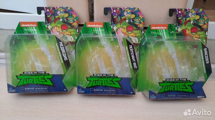 Коробки Черепашки ниндзя цена за все