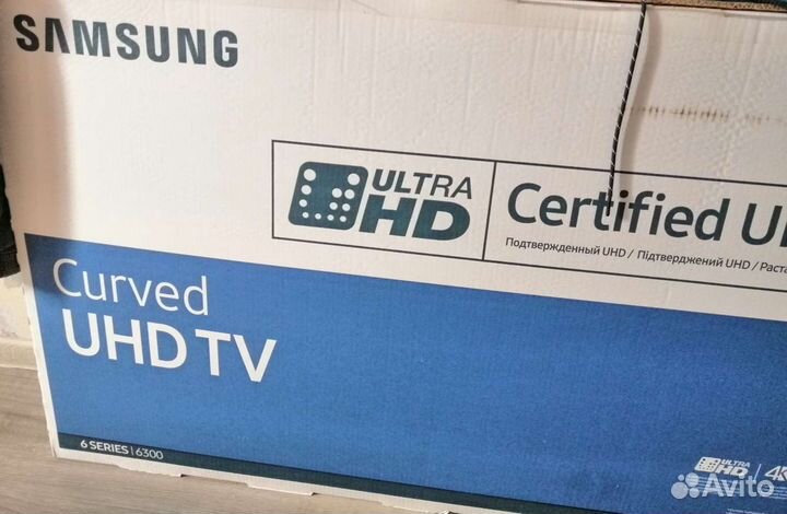 Телевизор Samsung smart 49 битый