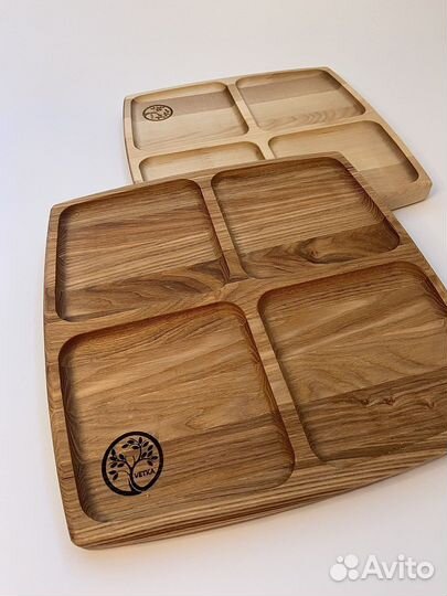 Менажница из дерева Классик