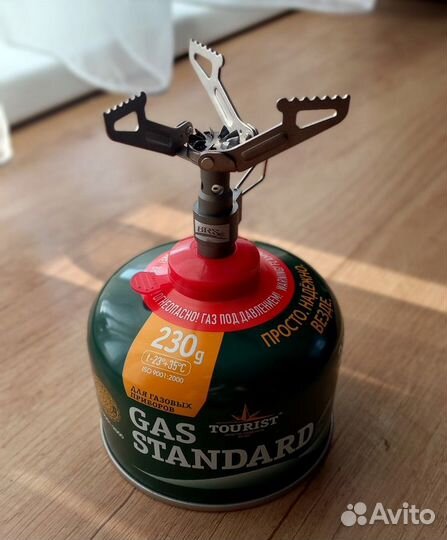 BRS 3000T. Газовая, титановая горелка. газ