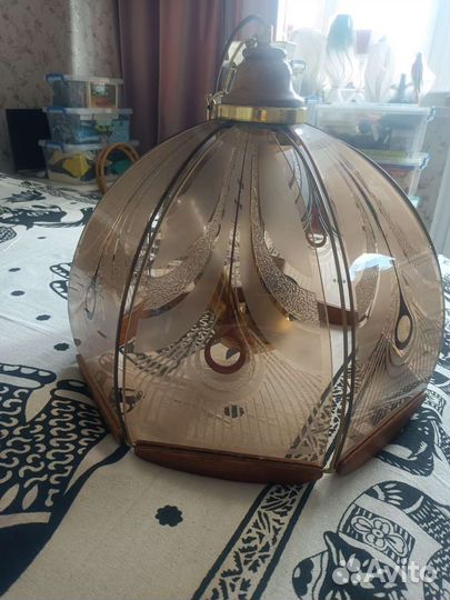 Люстра потолочная бу