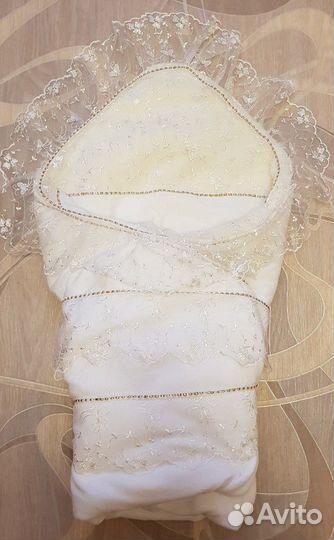 Тёплый комплект на выписку