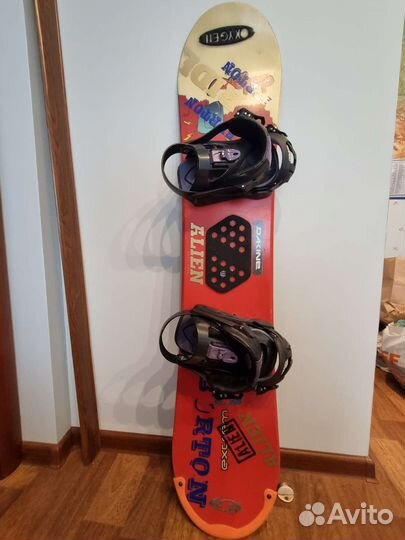 Сноуборд, ботинки для сноуборда