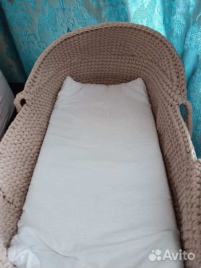 Люлька переноска плетеная