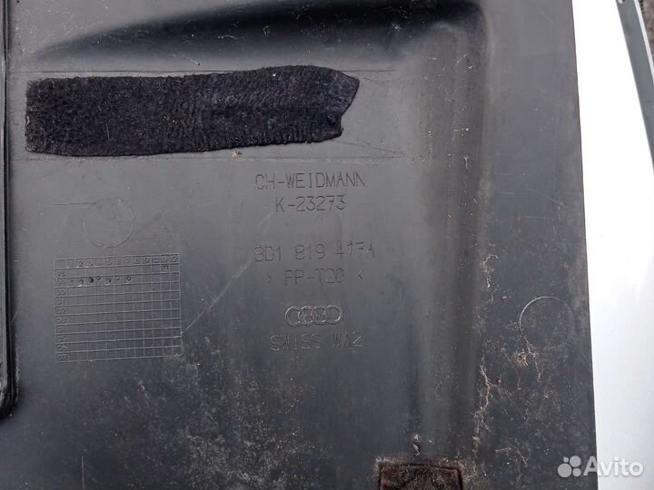 Жабо декоративная защита ауди а4 б5