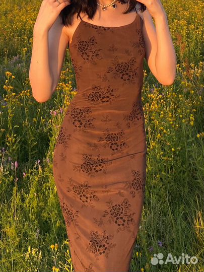 Платье макси y2k