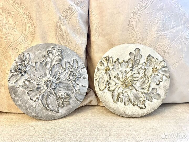 Картина рельефной пастой