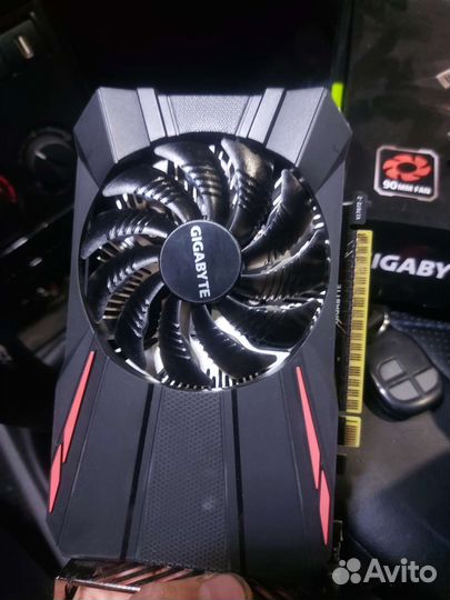 Видеокарта gtx 1050 ti gigabyte