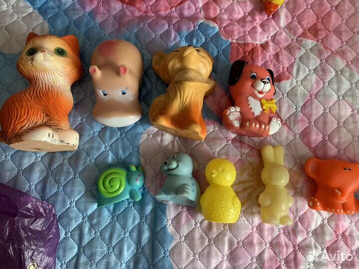 Резиновые игрушки СССР