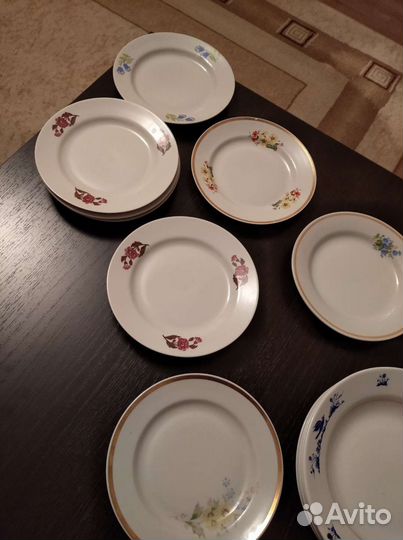 Тарелки времён СССР