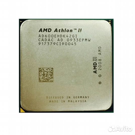 Процессор сокет Am3 AMD Athlon II X4 600e