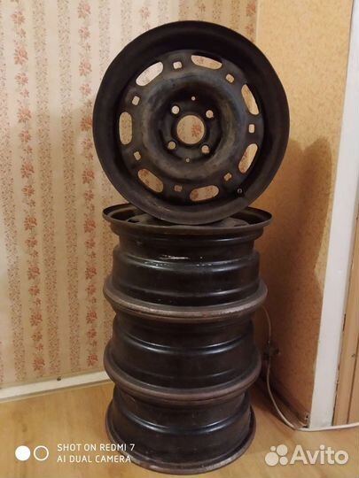 Диски стальные R 14, 5/100